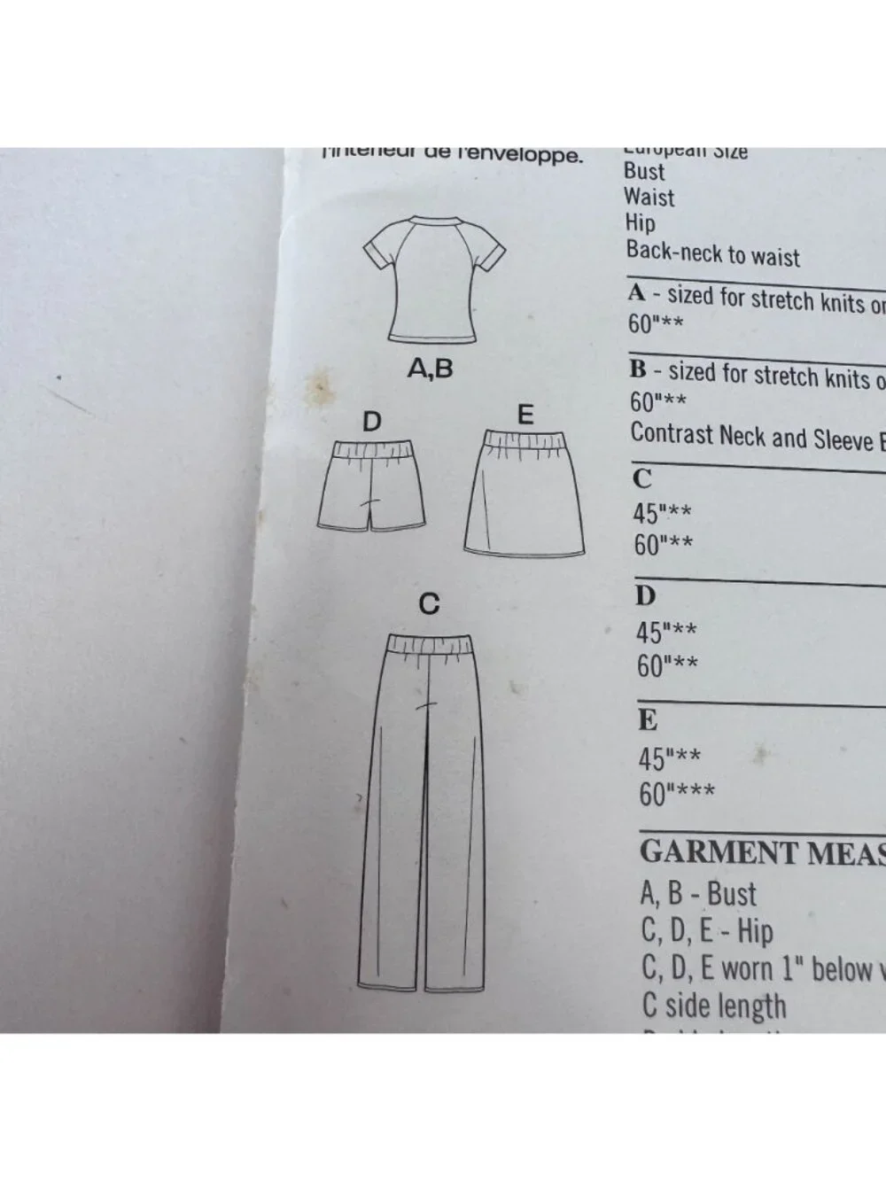 Simplicity Sewing Pattern 6358 Lounge Set Loungewear Tops Shorts Pants 8-18 UC